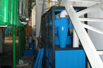 Крупная центральная пылесосная система